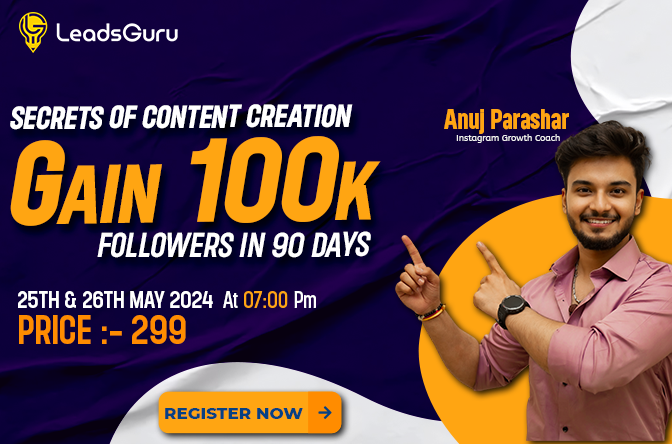 Secrets of content creation: Gain 100k followers in 90 days